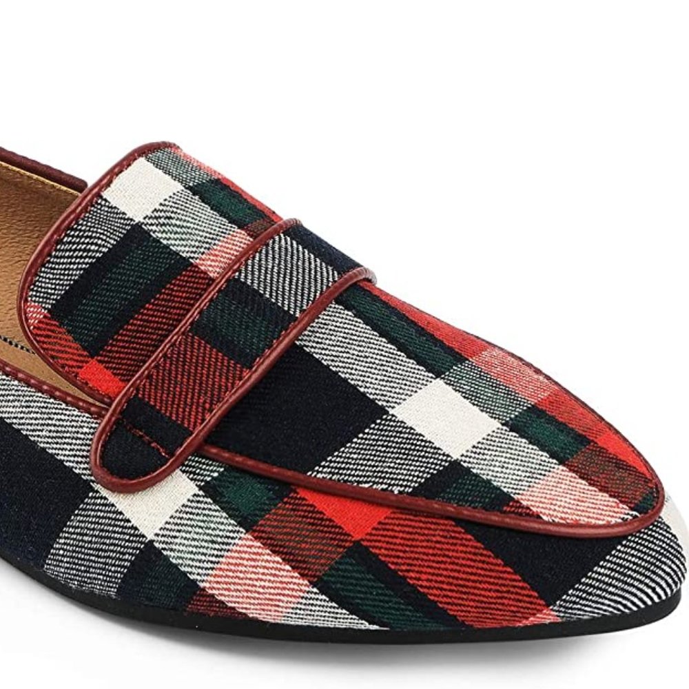 Trary Women's Pointed Toe Loafers Slip on Ballet Flat Shoes